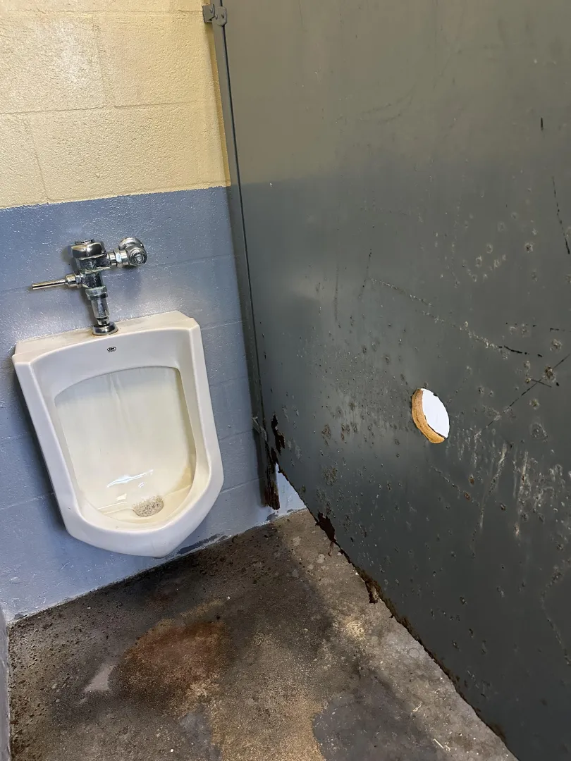 Football oval in Melbourne