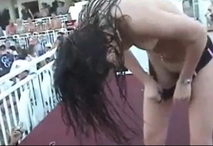 If you need to check if you've shaved your pussy nicely before you finally get naked.