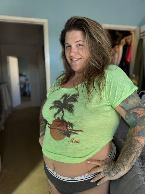 keep this tatted bbw in your dreams tonight!