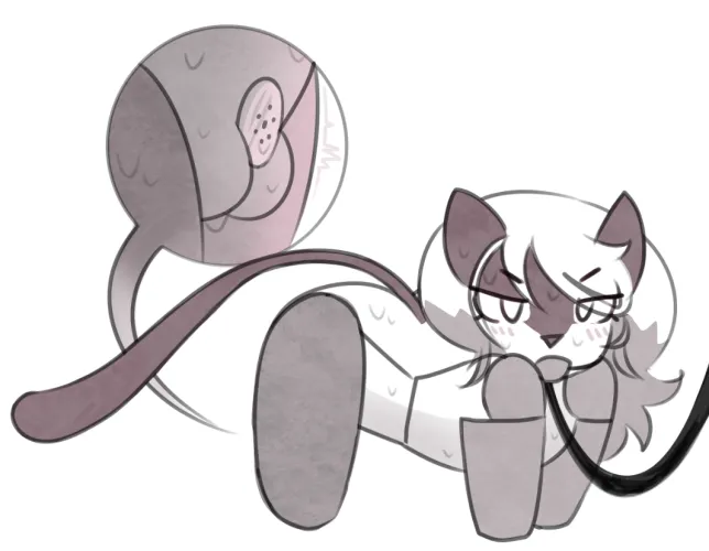 Leashed up. (OC - Art by me!)