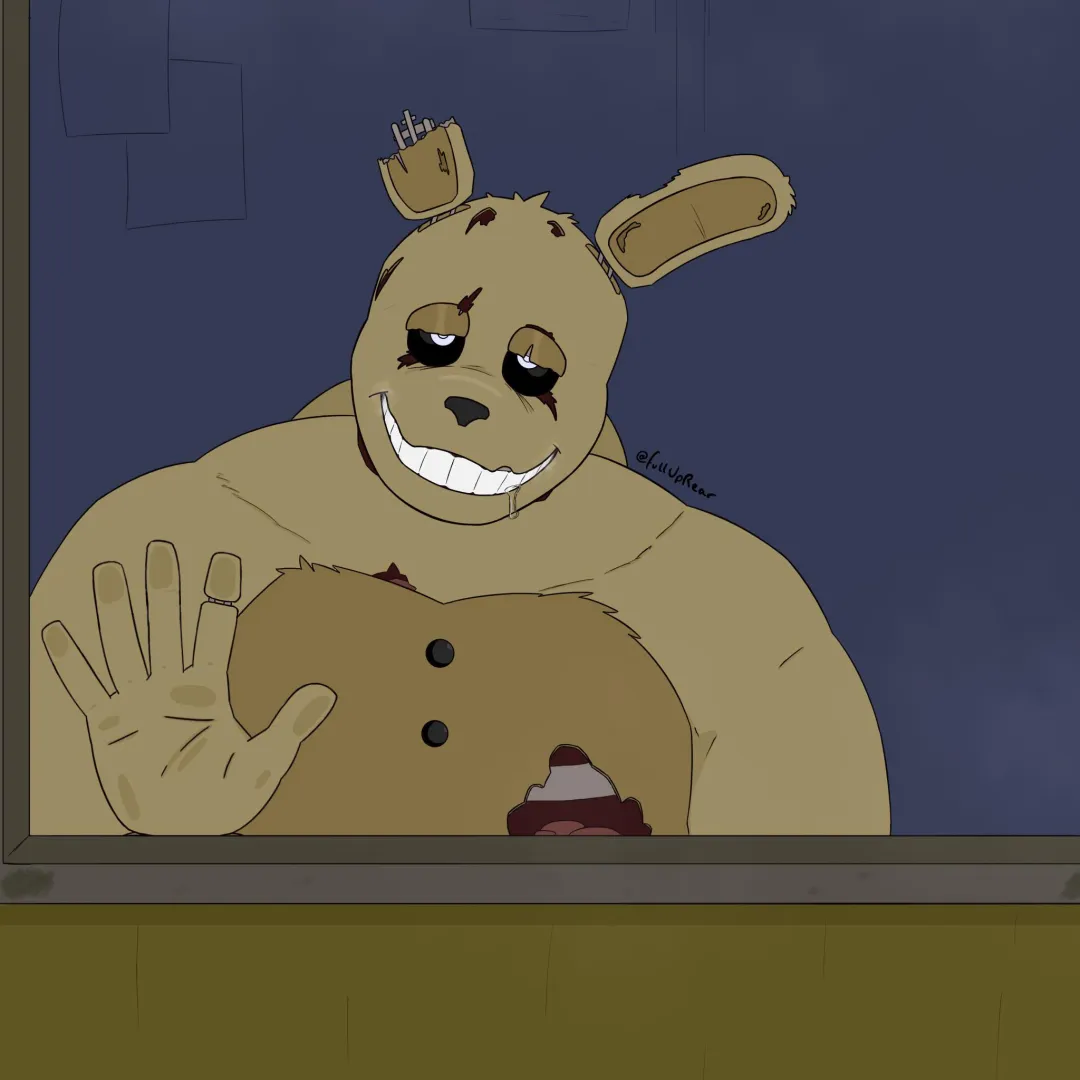 Needy Springtrap (Artist: Me | @FullUpRear)