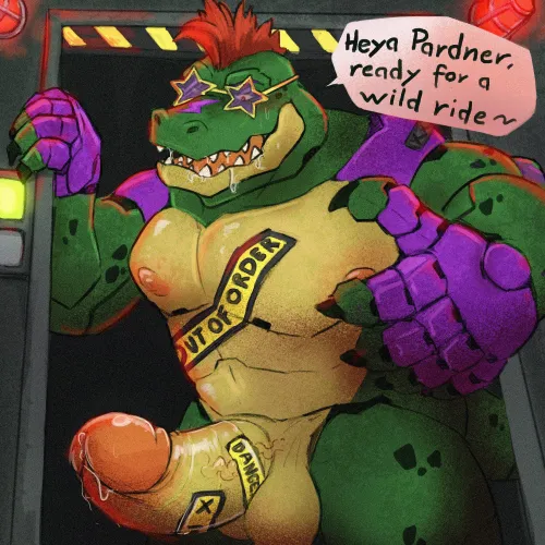 Oh no, you ran out of power. What a shame... (artist is GalrockArt)