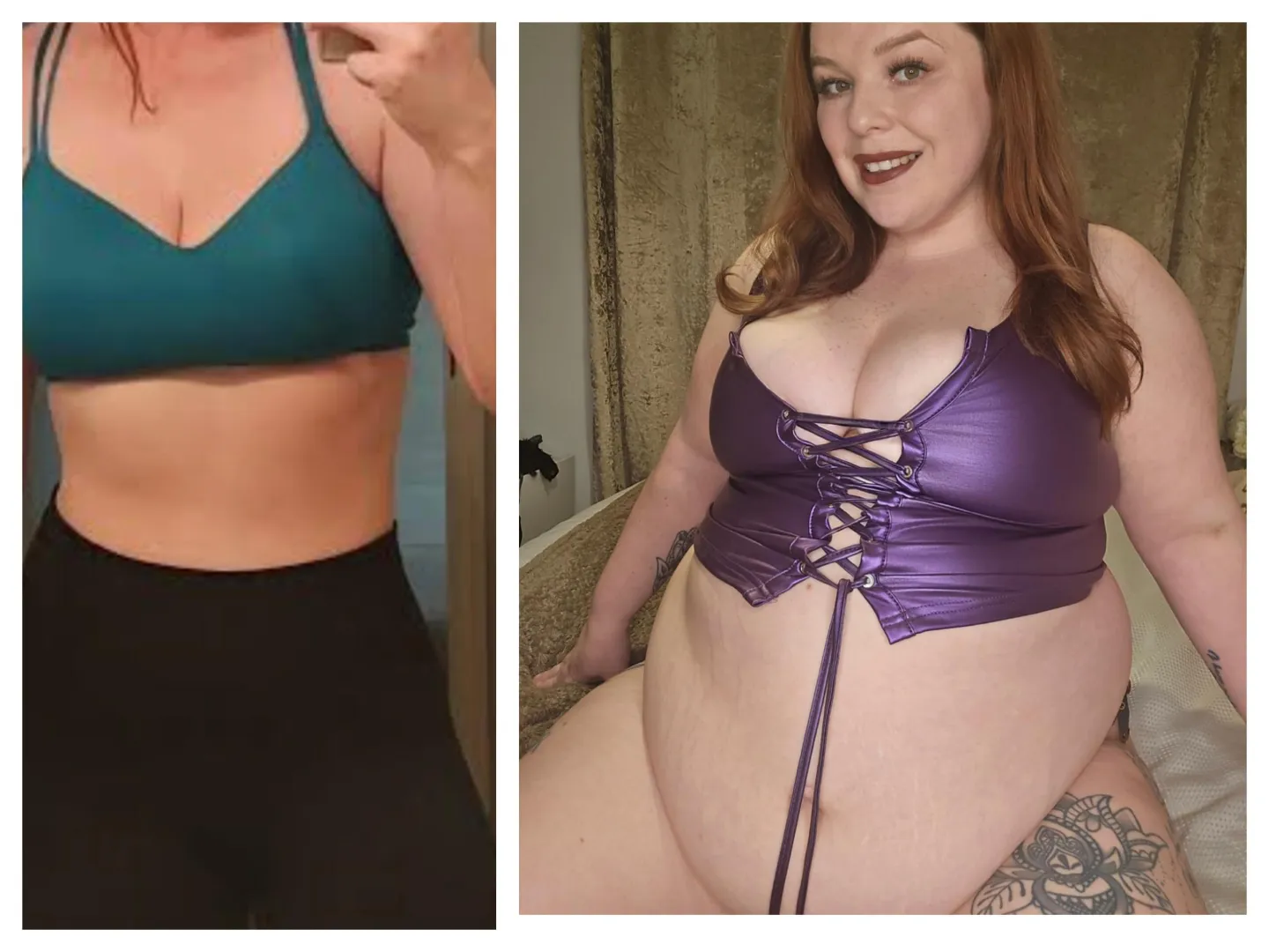 Once upon a time she used to be obsessed with the gym...I am she...What a change in the last 11 years