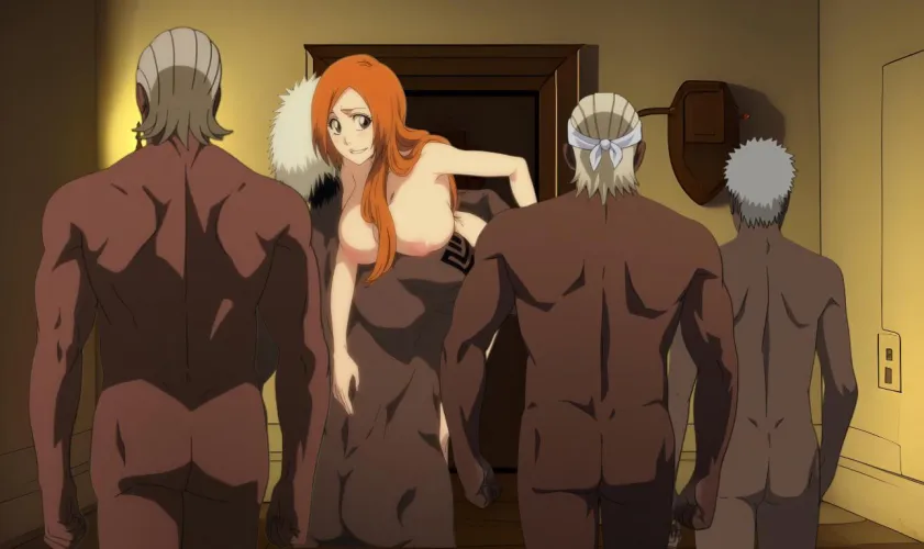 Orihime will need a wheelchair after this.