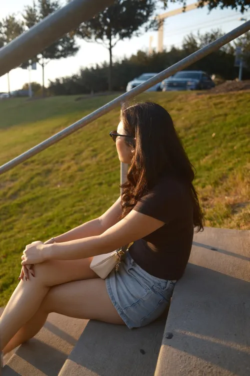 Please touch my petite body