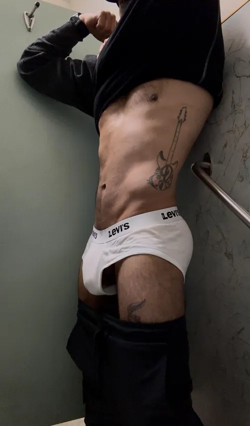 sweaty, musky underwear