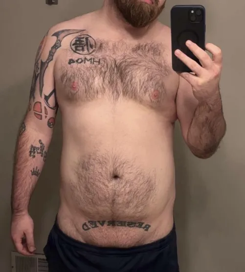 Tatted Dad (36) of Two on this Tuesday.