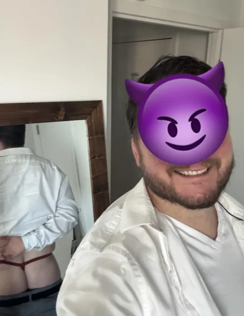 Today’s thong of choice by Awry, 37m NYC