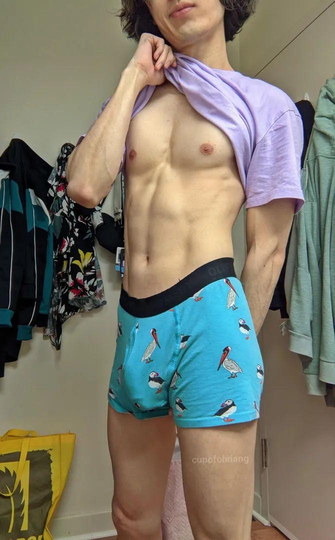 Wanna pull my underwear down?