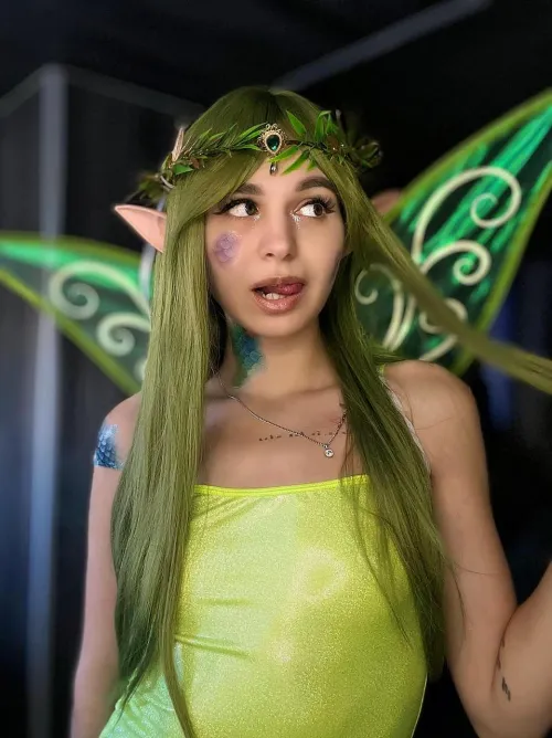 What about the tongue of the elf girl?