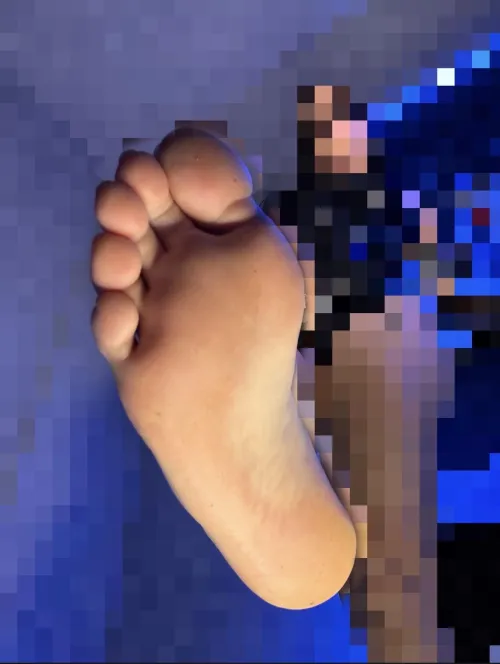 Your place is down here, worshipping my soles