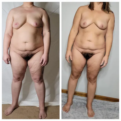 Been working g hard to get that baby weight off, what do you think?