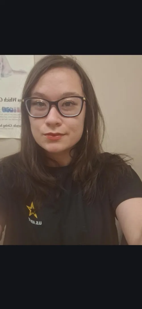 Daddy got me an army shirt 