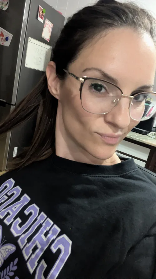 Do I still look good just lounging at home with my hair tied up?