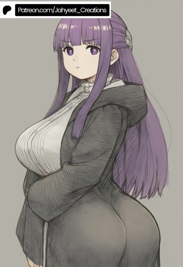 Fern[Frieren:BJE](Jahyeet_Creations)