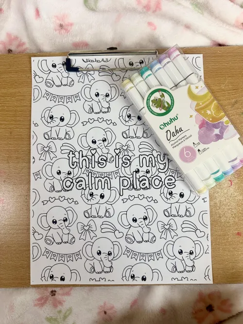 It’s been a rough few days…then Daddy surprised me with the prettiest pastel markers 