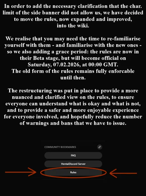 [MAJOR ANNOUNCEMENT] Rules Restructuring and Relocation