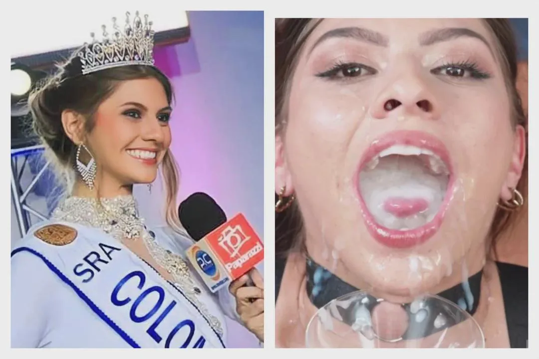 Miss Colombia to Bukkake Girl