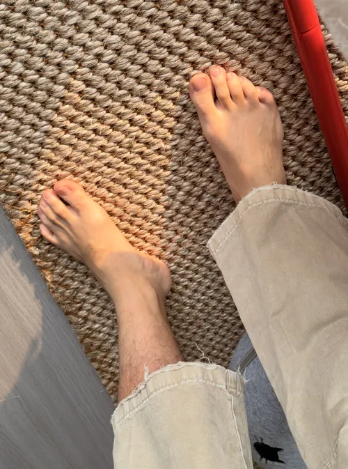 morning feet