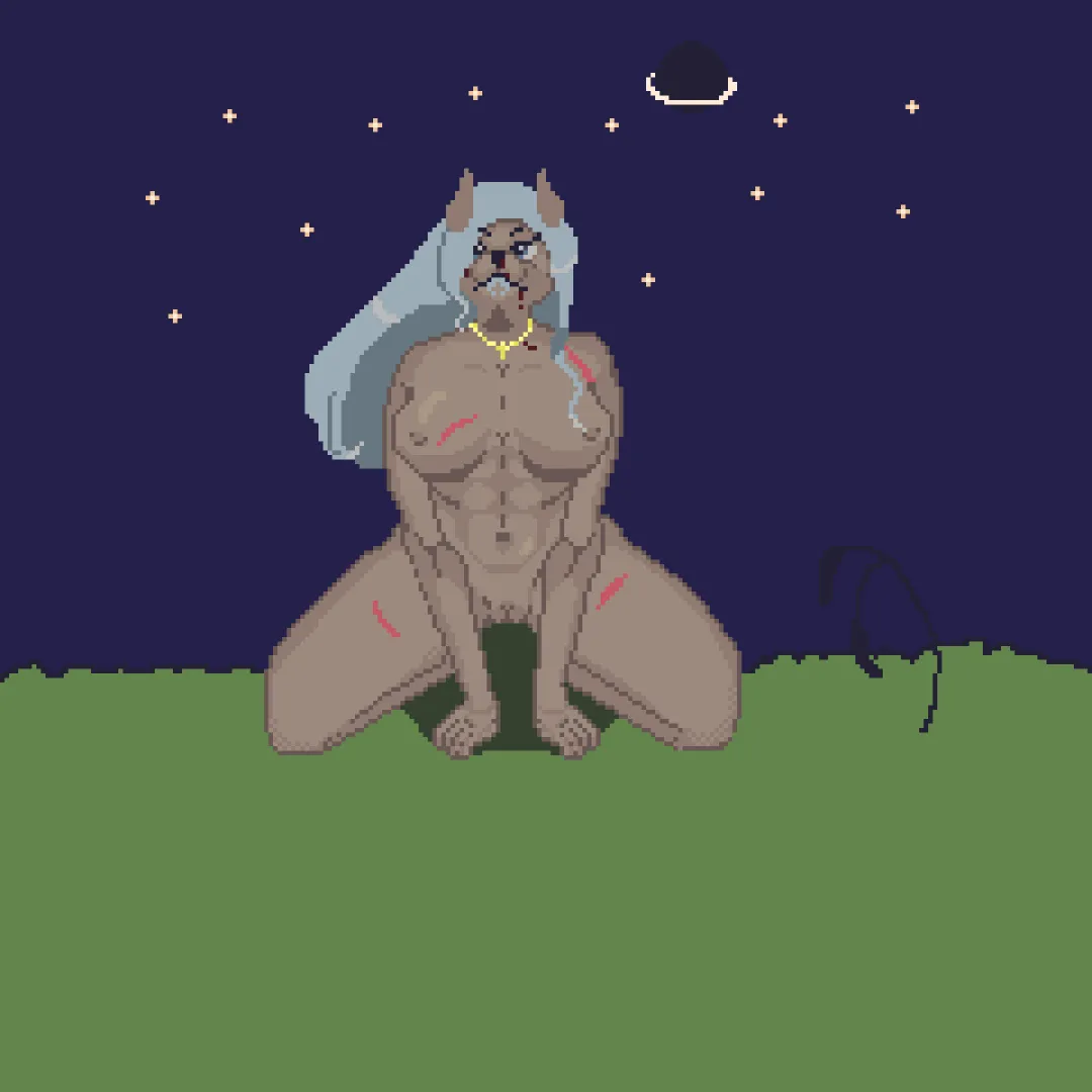 My wolf cub has grown up!