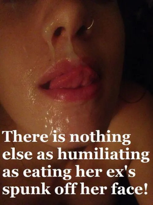 TASTE her EXs THICK, GOOEY, DNA!!!