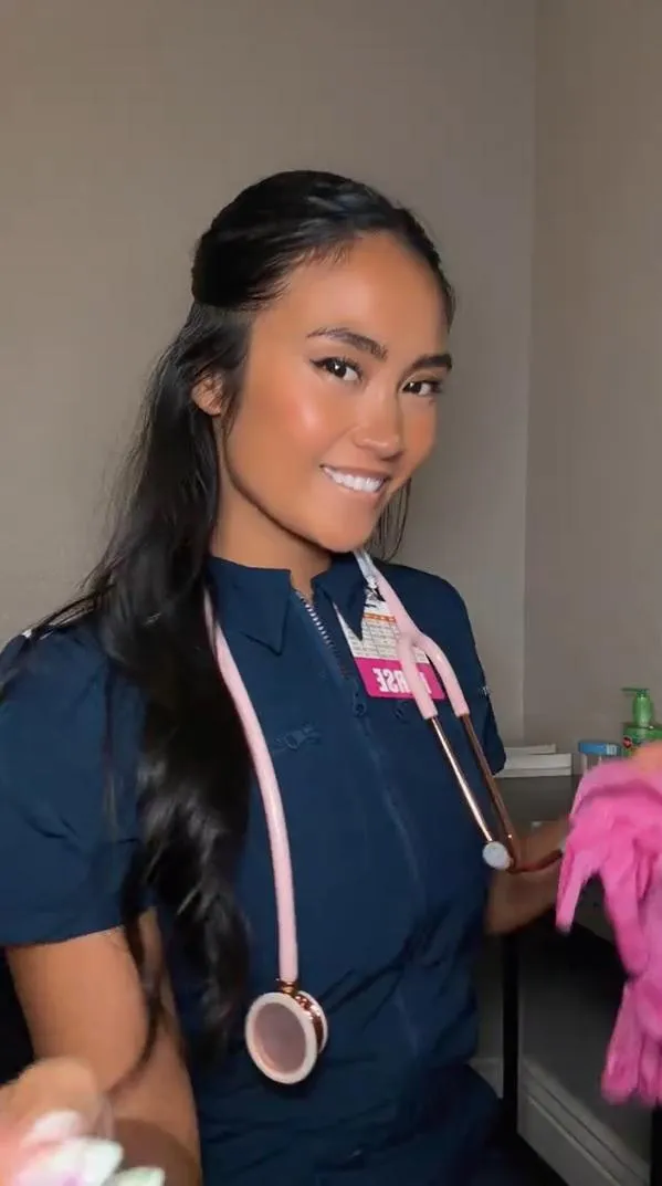 Wanna fuck a nurse in her uniform?