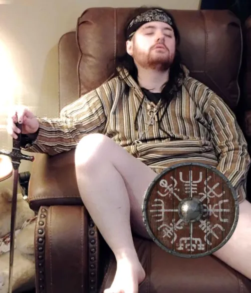 Wanna guess what's thicker than my sword?