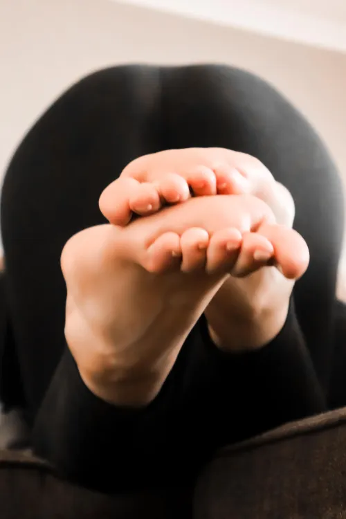 You always get so quiet when my feet show up... Why is that?