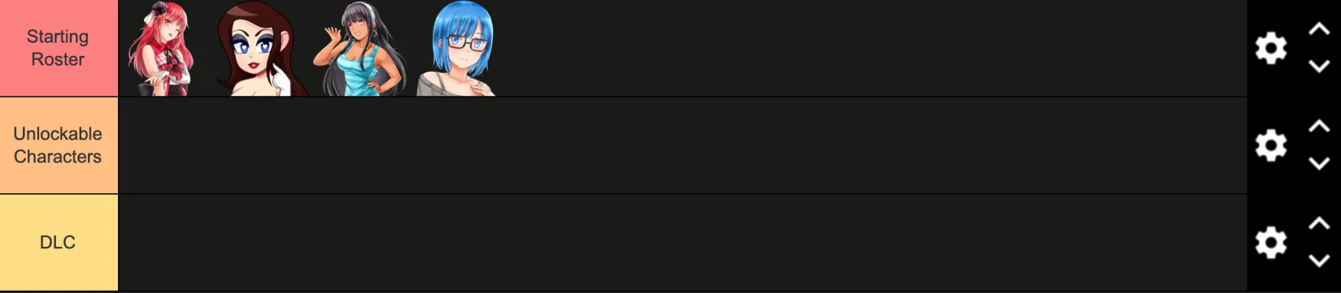 Create a Huniepop Fighting Roster - Day 5