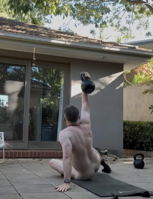 Feels like the home workouts are doing good for my body