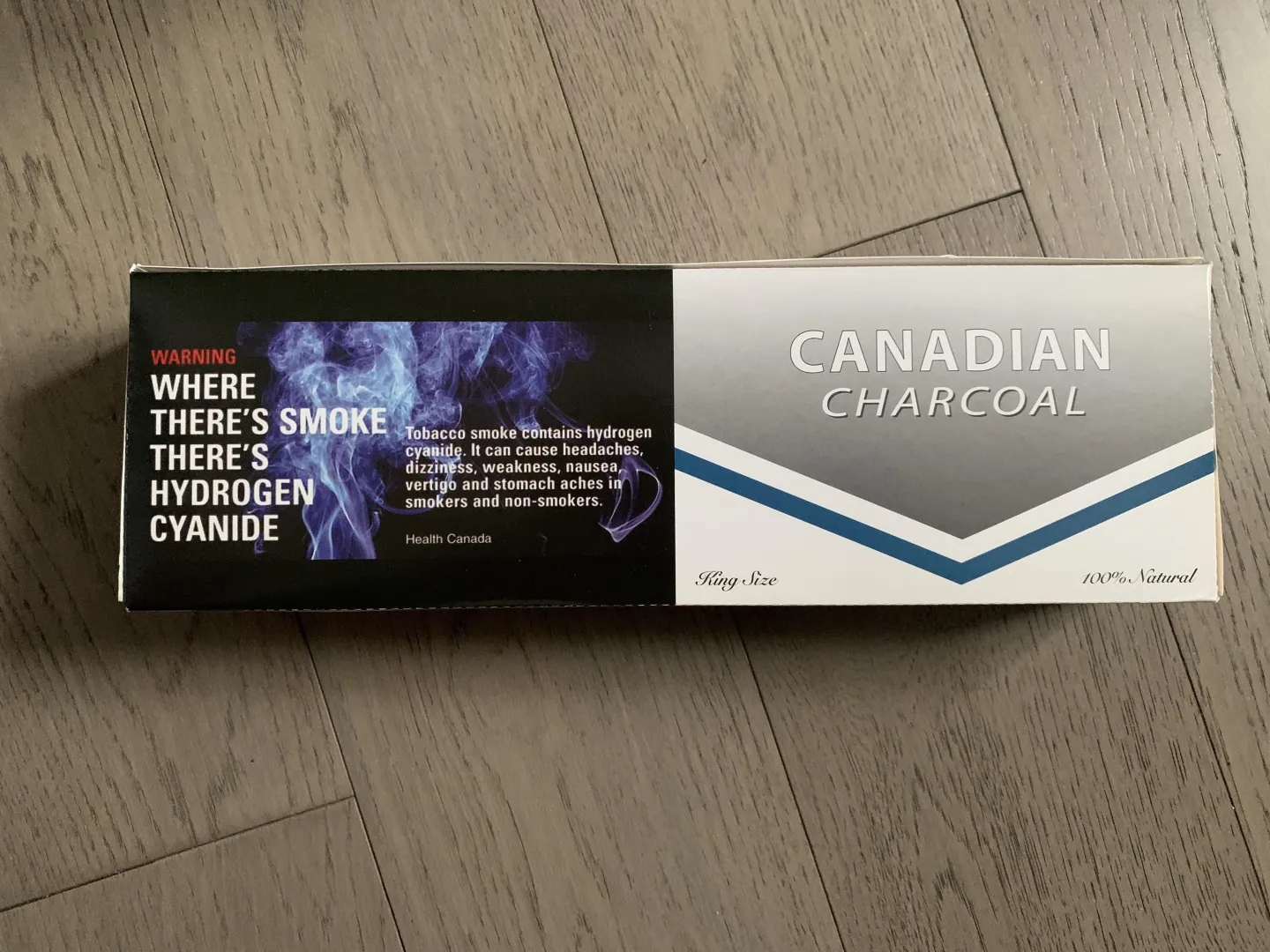 For Canadians who smoke Natives (Charcoals)