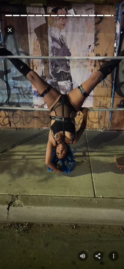 I love showing off for you.