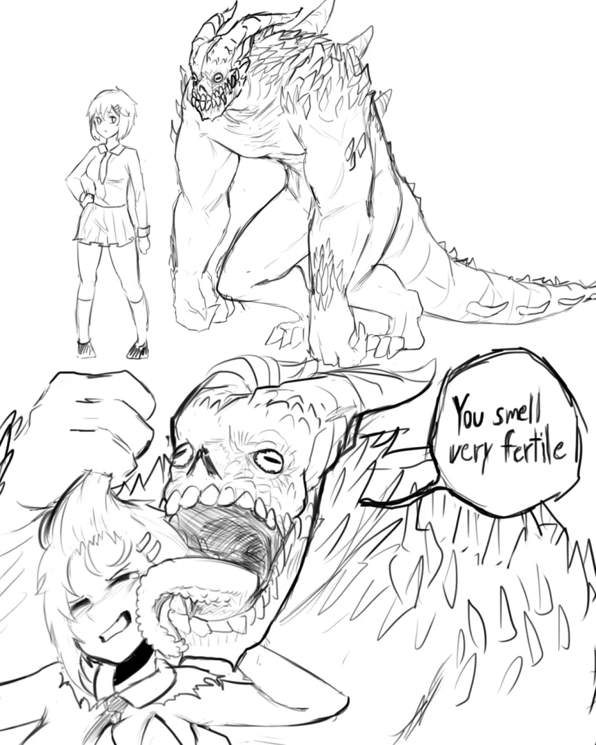 I wish the night monster had more concept