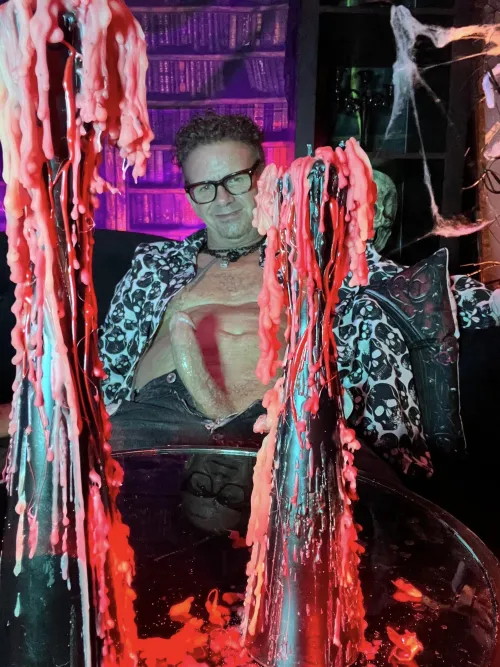 I’ll pour hot wax all over you then give you a pounding you’ll never forget.  Followed by cuddles. 