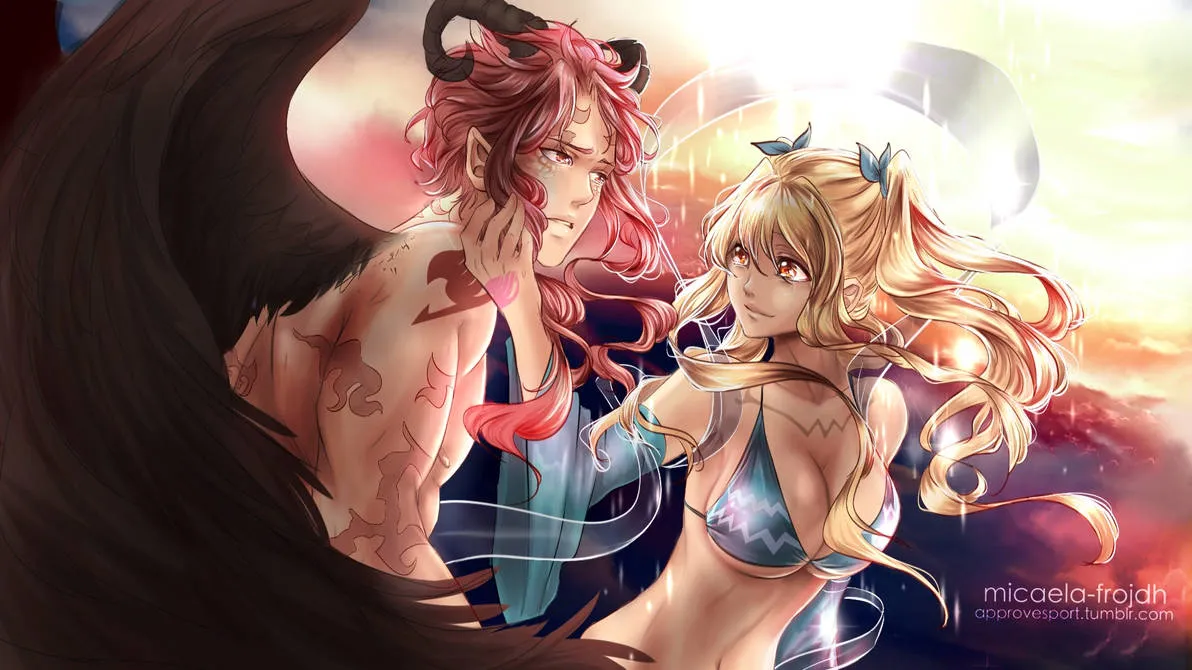 Incubus Natsu x Lucy by Micaela-Frojdh