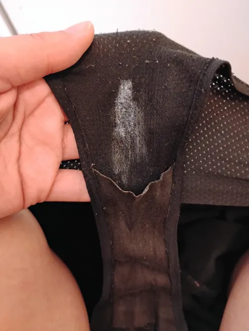 Just a lil cream tease