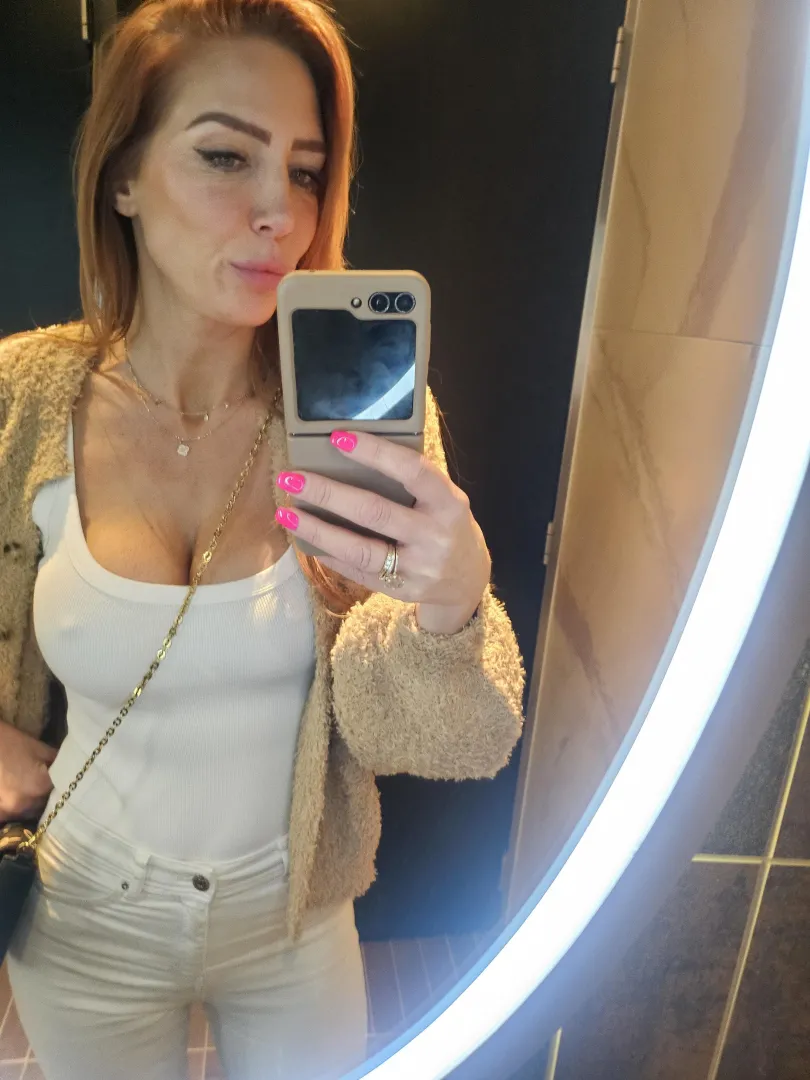 Oops, forgot to wear a bra to work today