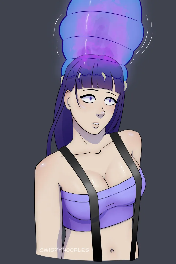 Psychic brain-drain request from discord. [CwispyNoodles] (Raiden Mei APHO)