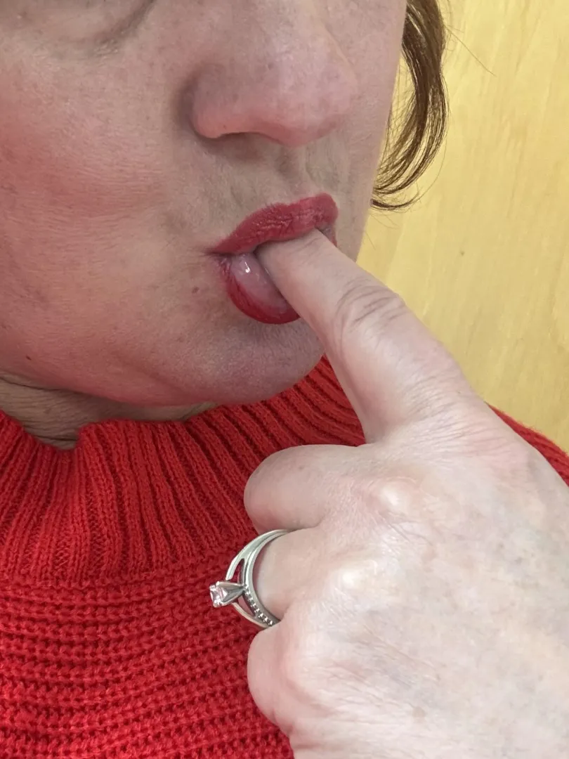 There should be something else in my mouth instead