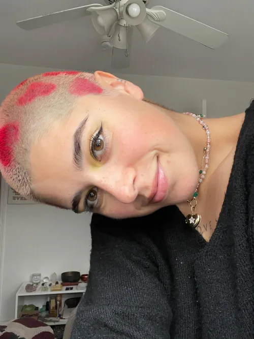 you can touch it if you want