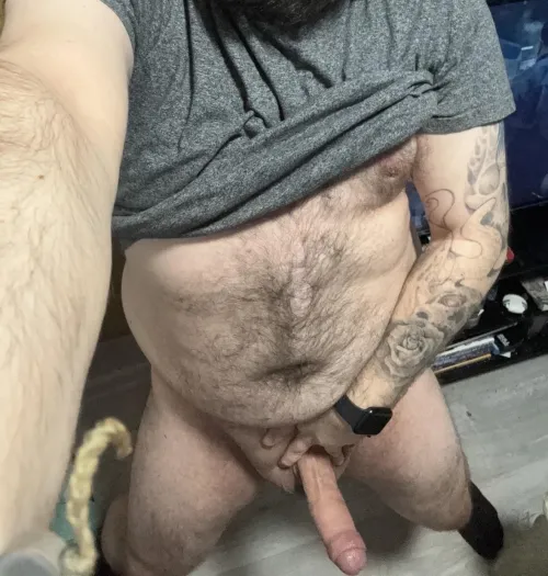Any ladies like their men big hairy and inked?