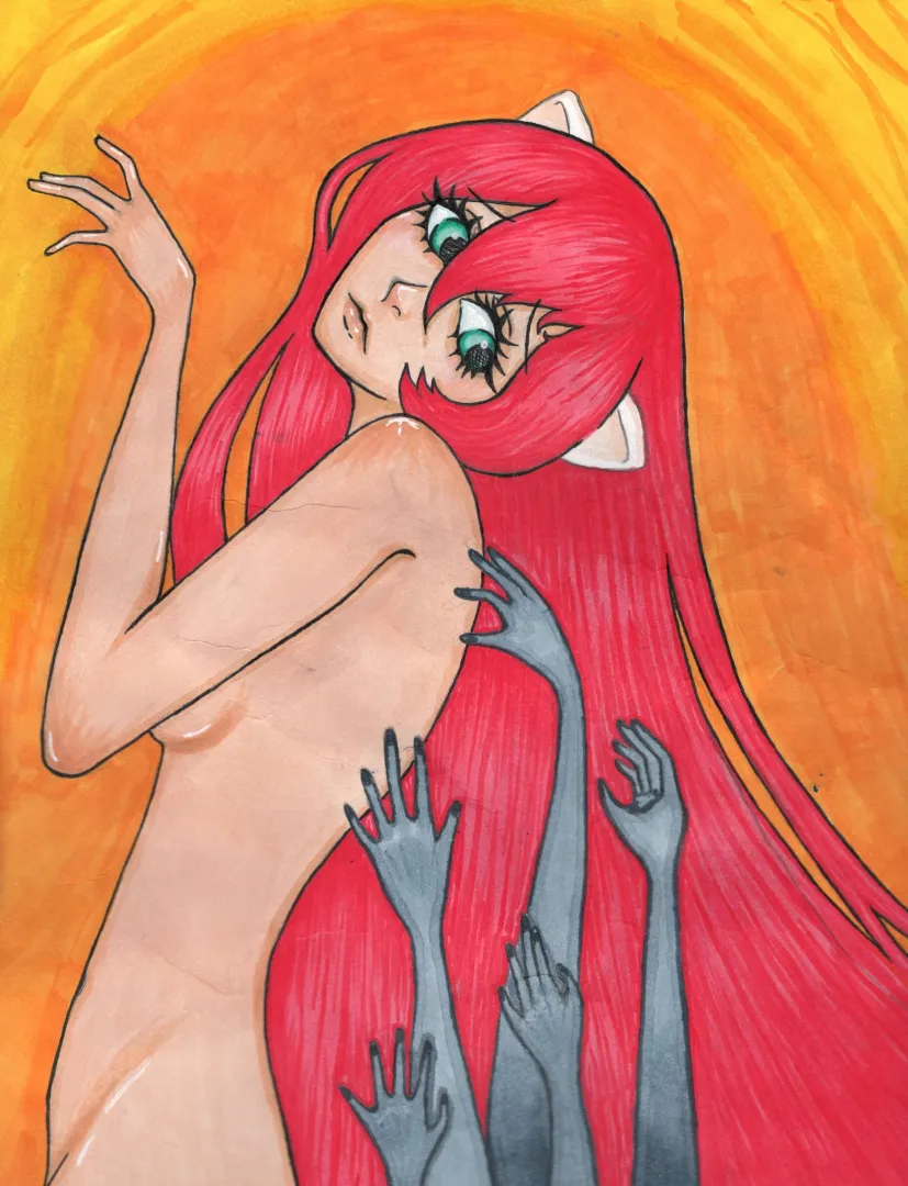 Elfen Lied Fan Art by Me
