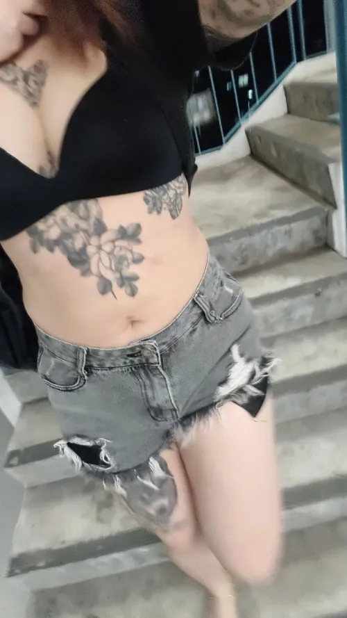 flashing in public for the thrill