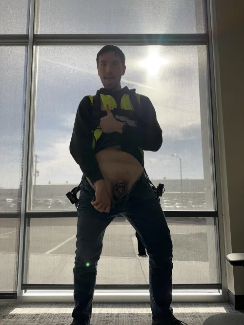 Hopefully someone saw me in the parking lot 