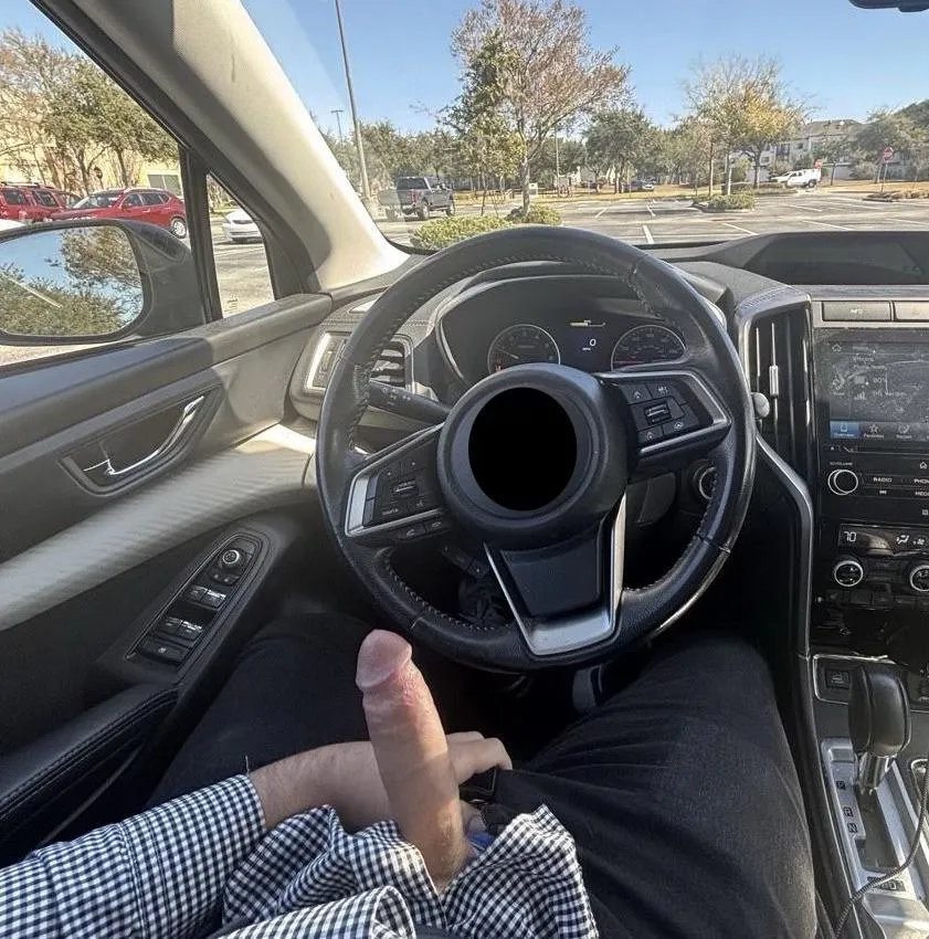 I sometimes can’t wait until I get home. I have to get it out.