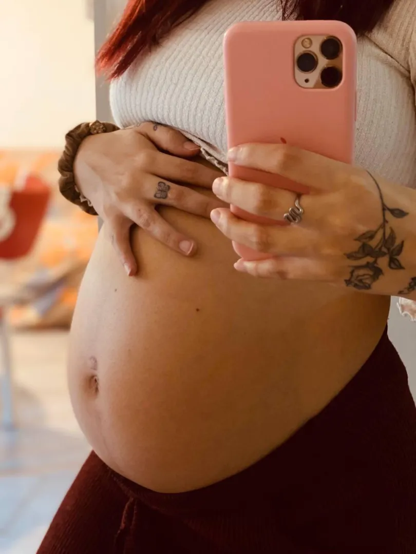 I want you to witness how big and beautiful my bump is