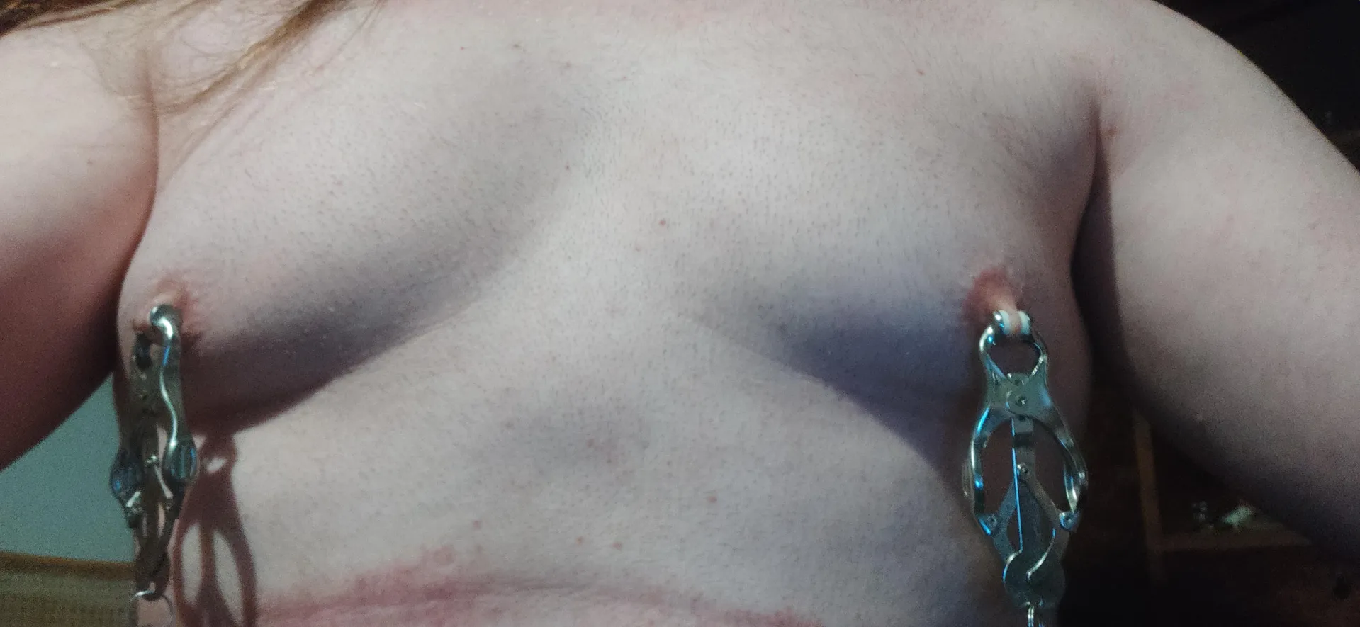 I wish I had proper tits to torment