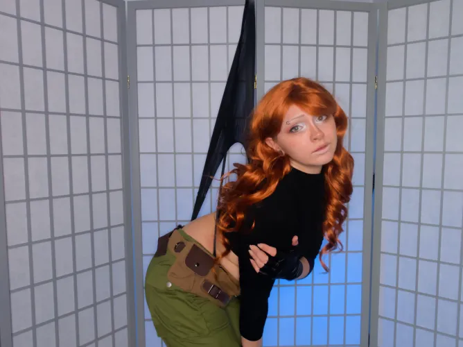 Kim possible got her self in a situation...