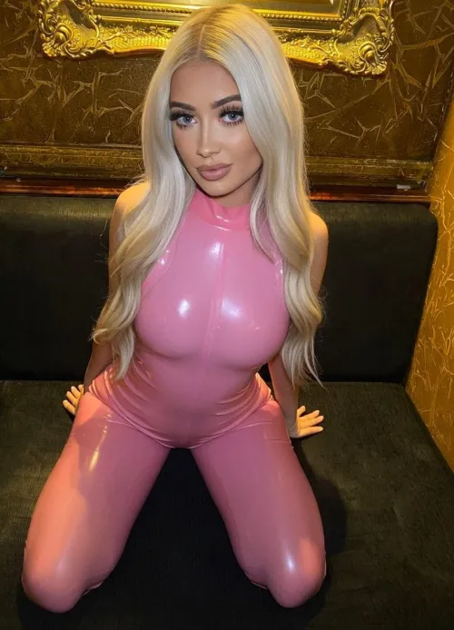 Lick my latex all over?