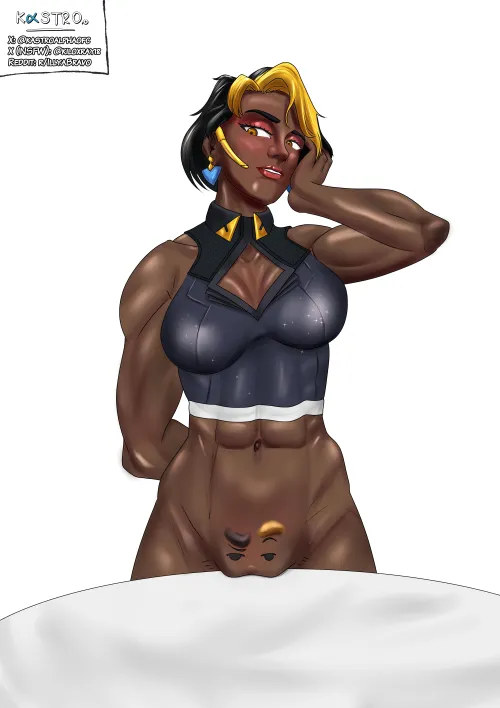 Overwatch's Domina silly kitty